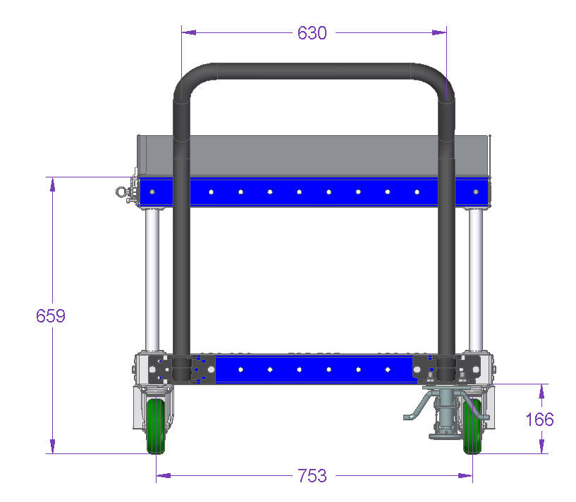 Delivery Cart - 1680 x 840 mm