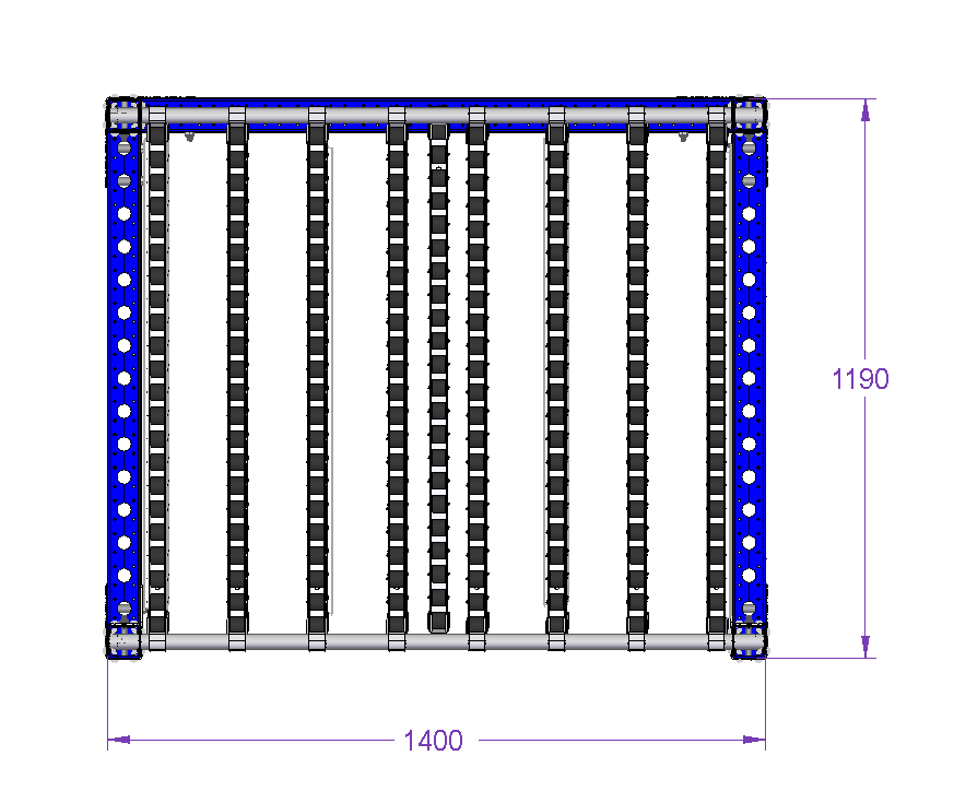 Flow Rack - 1400 x 1190 mm