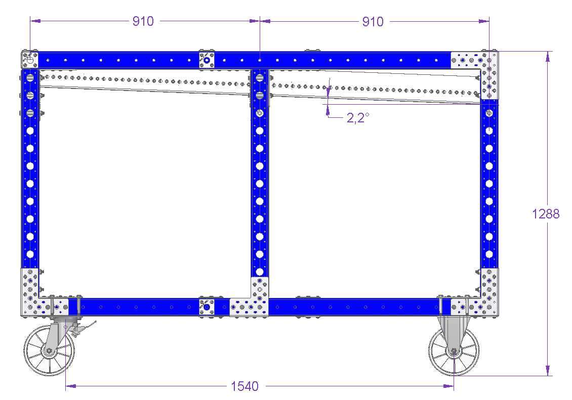 Flow Rack - 1890 x 770 mm