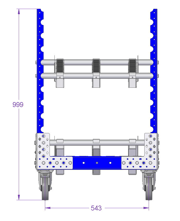 Flow Rack - 2310 x 630 mm
