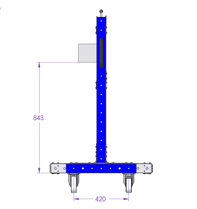 Hose Cart - 770 x 1050 mm