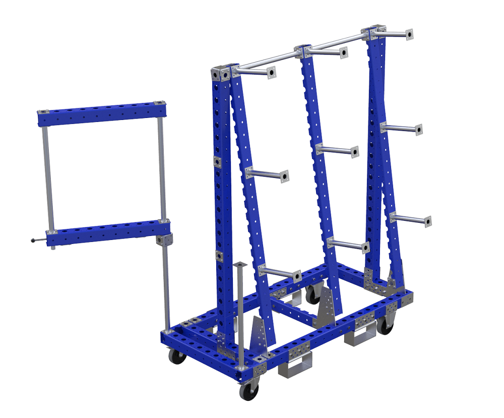 Hose Cart With Swingable Arm - 1470 x 700 mm