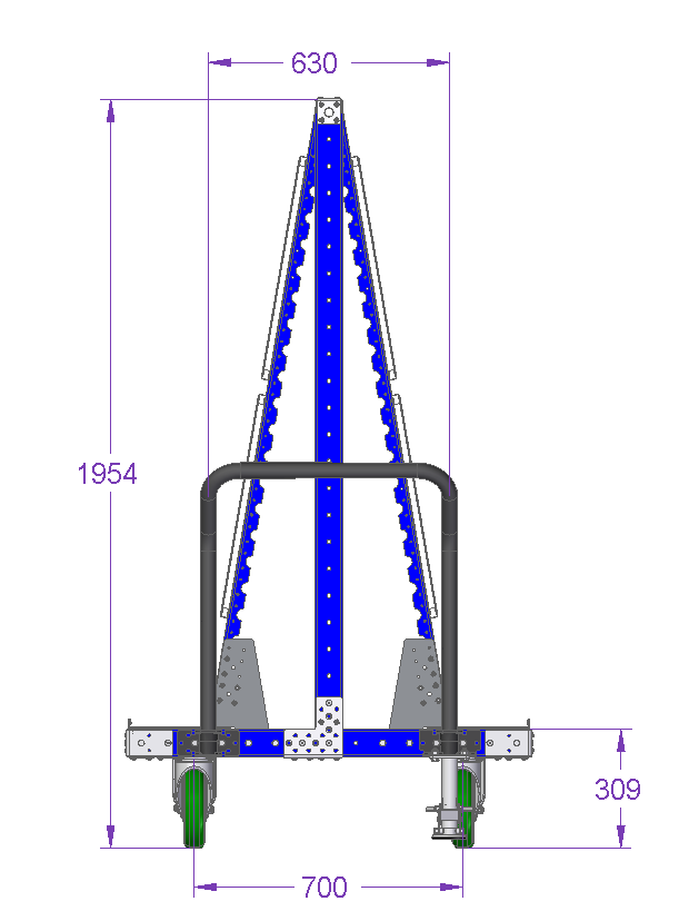Kit Cart - 2310 x 1050 mm