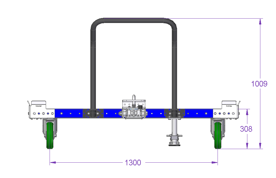 Tugger Cart 3710 x 1610 mm