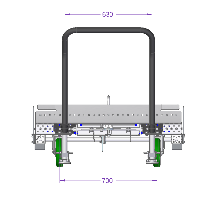 Roller Cart - 1610 x 1050 mm