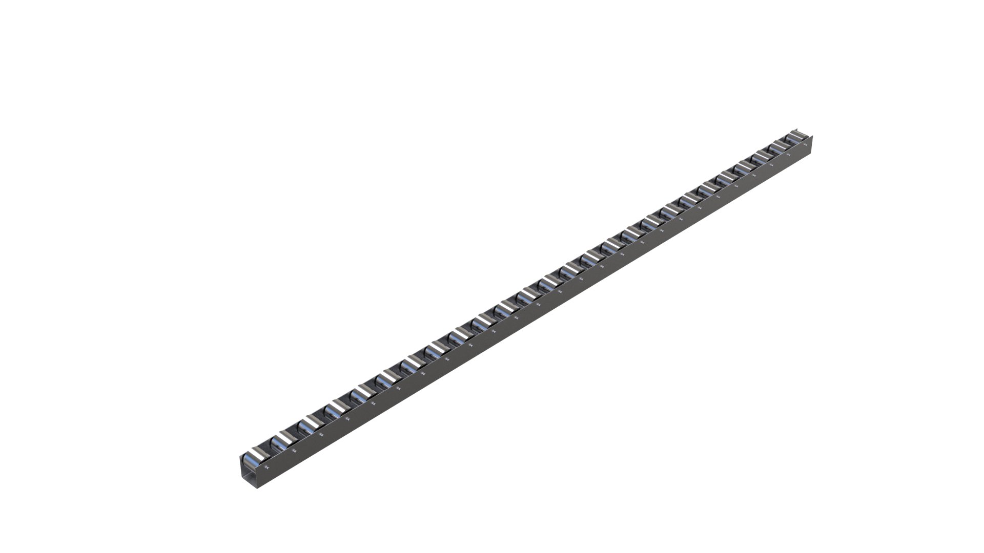 Roller rail - 1290 mm