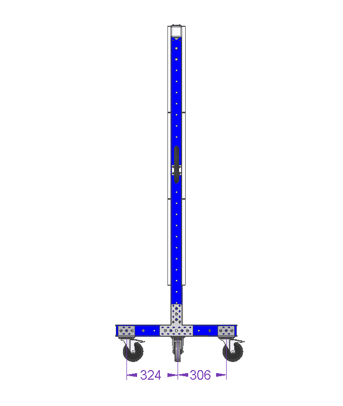 Shadow Board Cart - 91 x 64.5