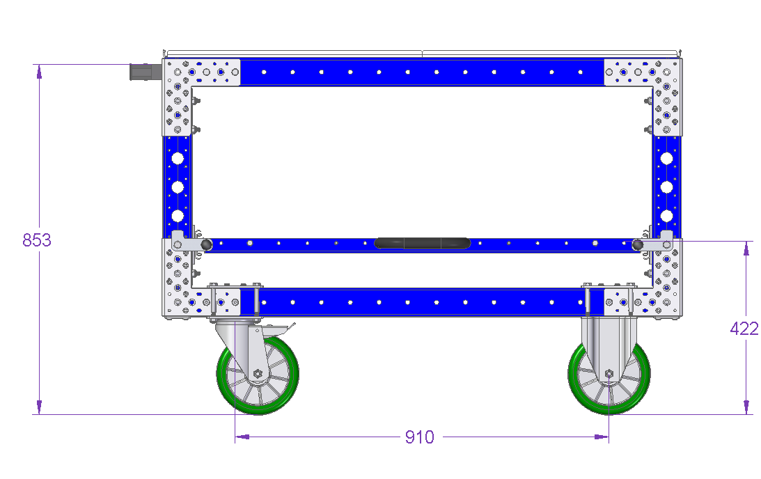 Shelf Cart - 1260 x 840 mm