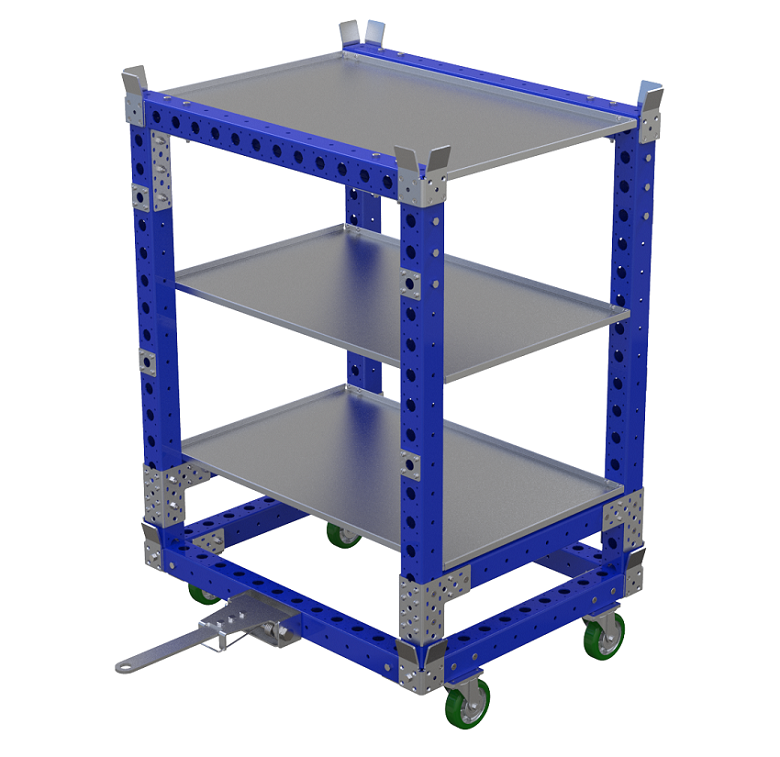 Base Cart For Stackable Rack - 980 x 770 mm