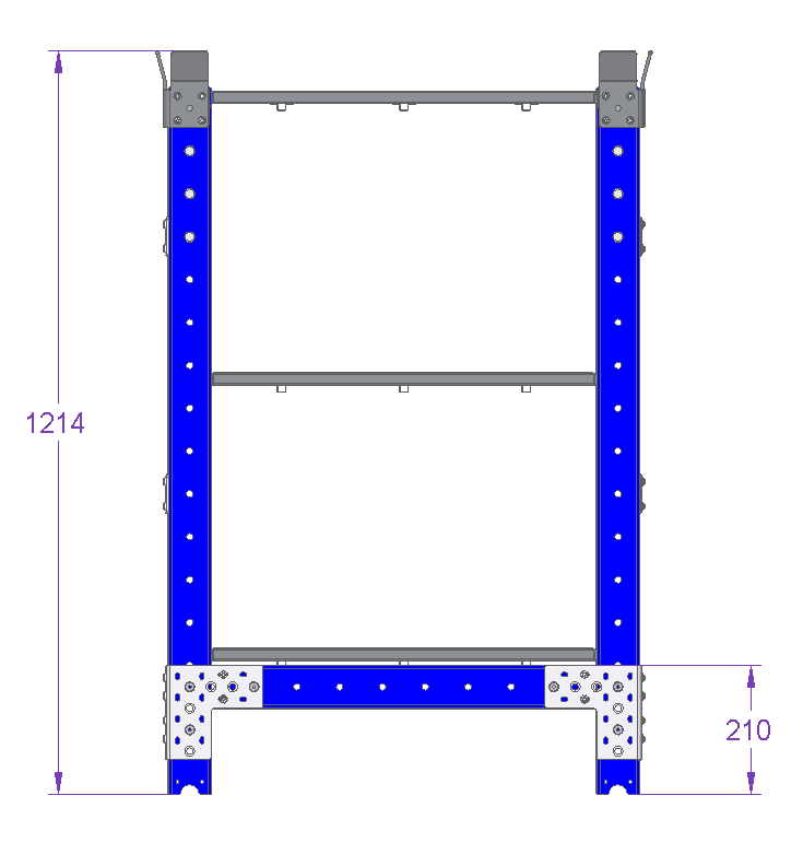 Stackable Shelf Rack - 980 x 770 mm