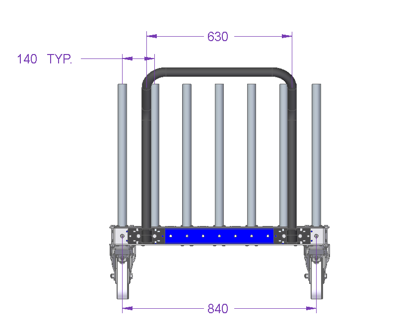 Stage Cart - 1610 x 910 mm