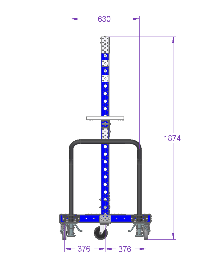 Tool Balancer Cart - 1015 x 840 mm