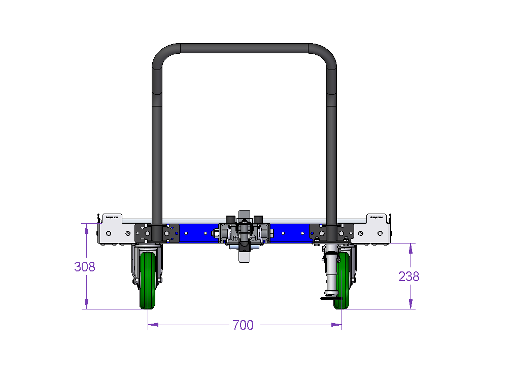 Tugger Cart - 1260 x 1050 mm