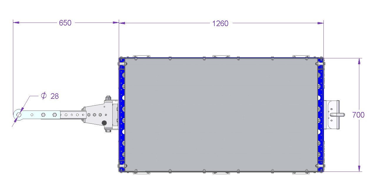 Tugger Cart - 1260 x 700 mm