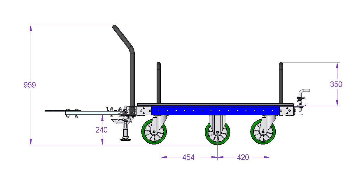 Tugger Cart - 1260 x 840 mm