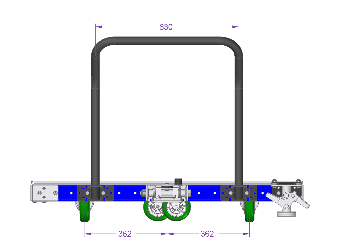 Tugger Cart - 1260 x 1190 mm
