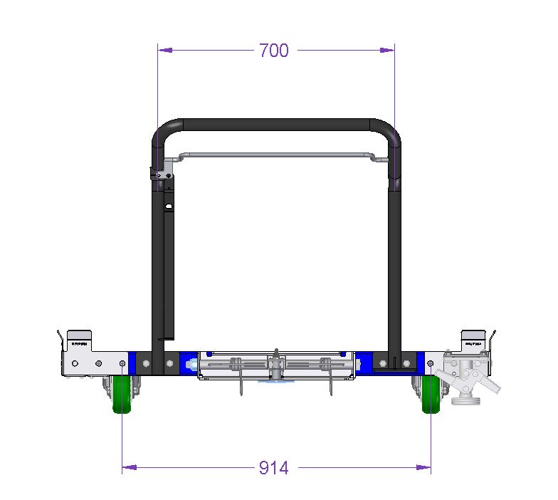 Tugger Cart - 1610 x 1260 mm