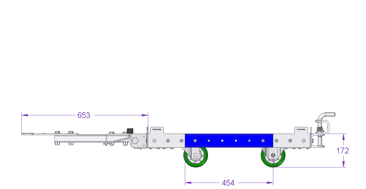 Tugger Cart - 840 x 840 mm