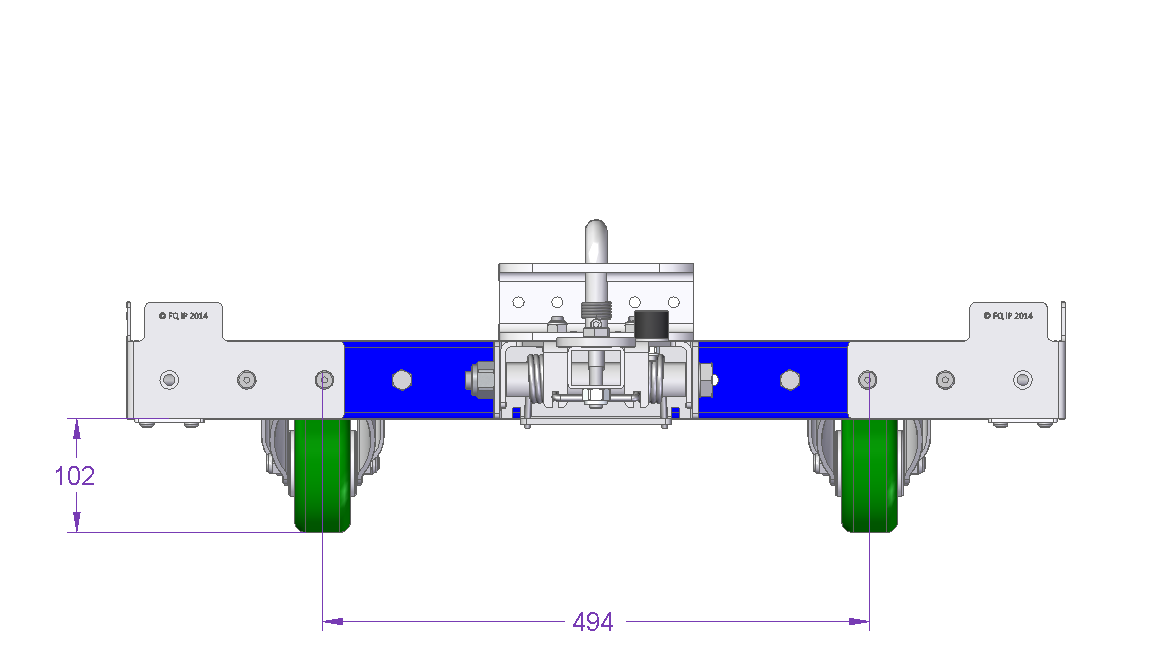 Tugger Cart - 840 x 840 mm