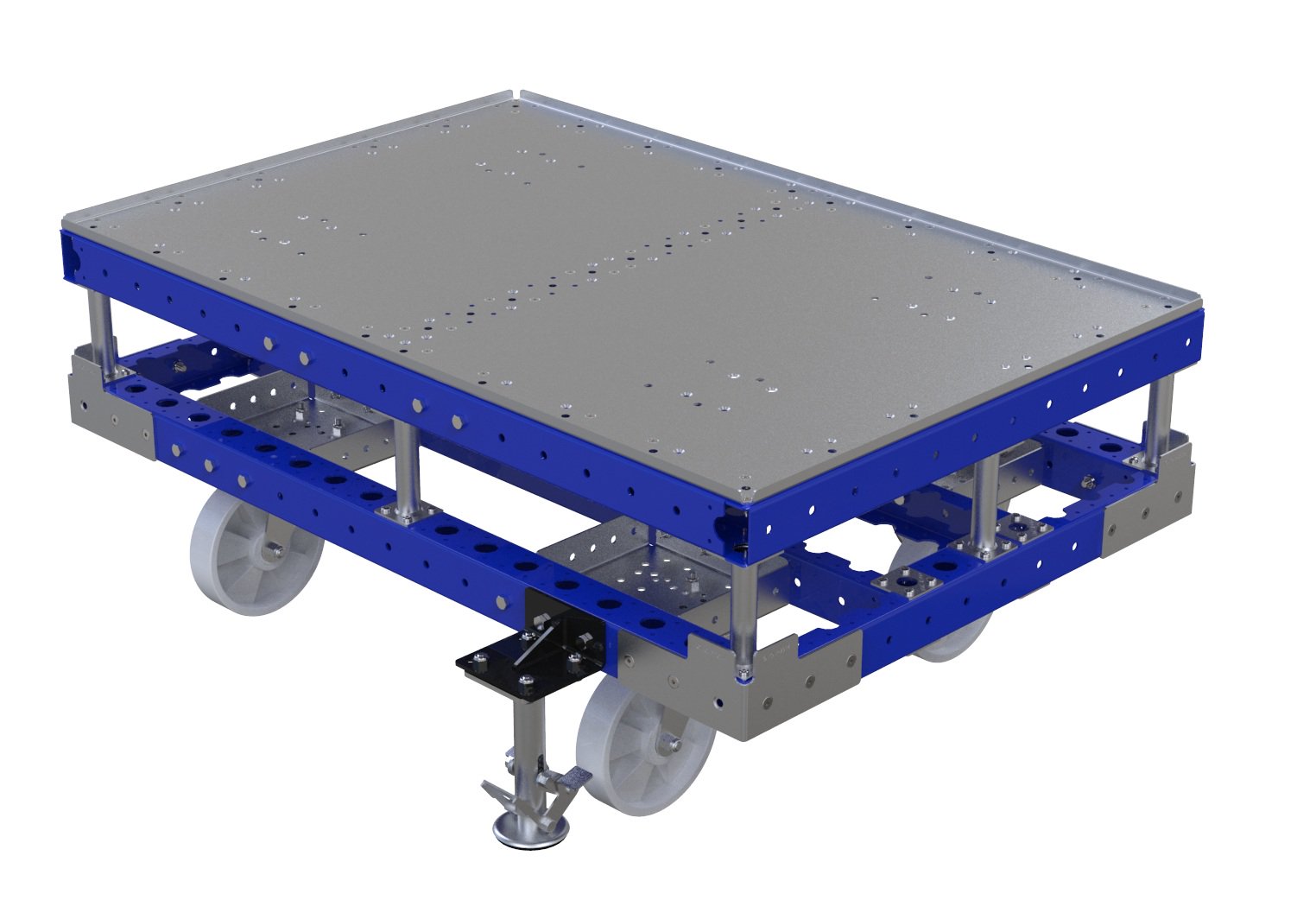 Push Cart With Flat Deck - 1260 x 840 mm