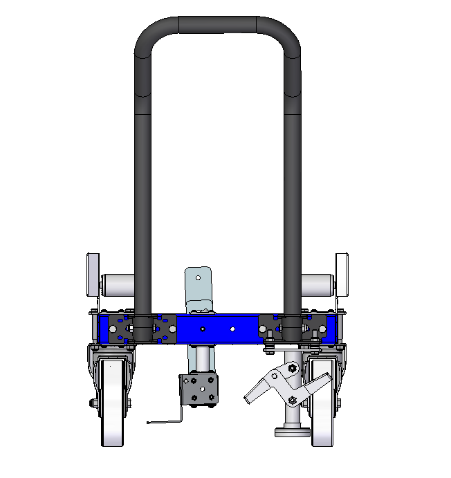 Roller Deck Cart 44 x 21.8 inch
