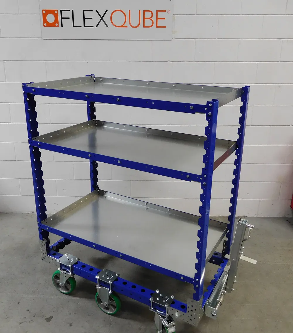 Flat Shelf Cart 1260 x 700 mm