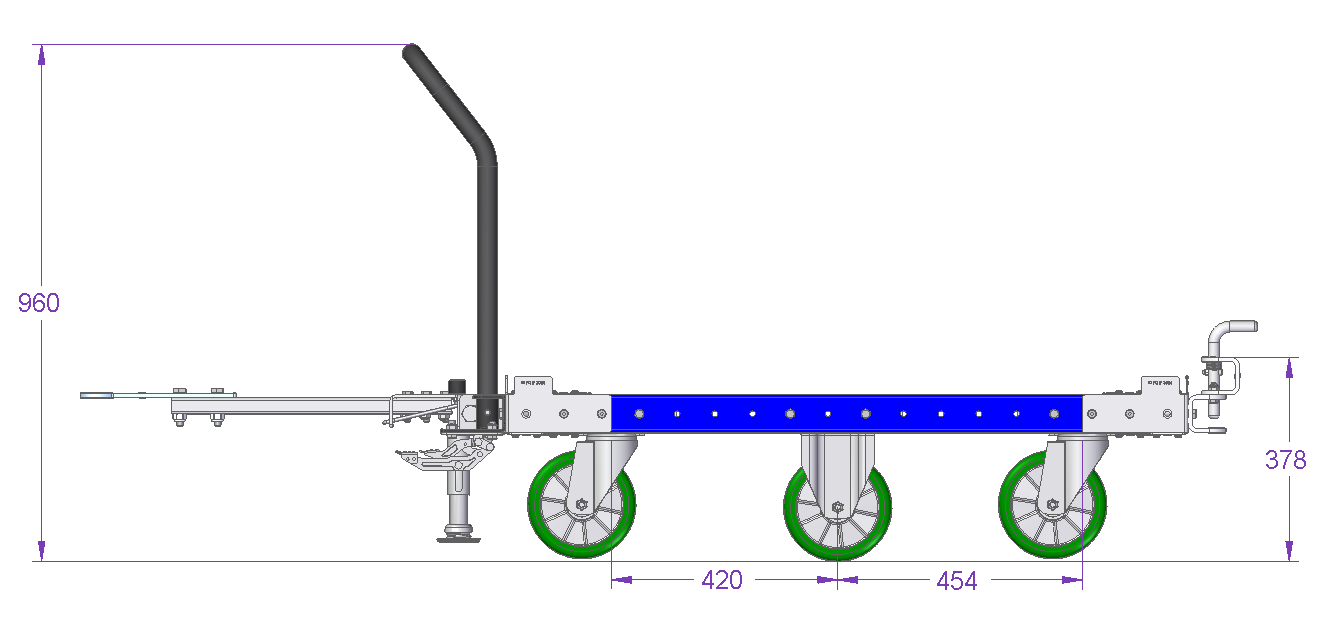 Tugger Cart - 1260 x 840 mm