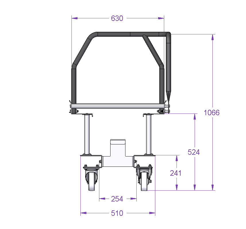 Half EUR-Pallet Cart for STILL Liftrunner E-Frame