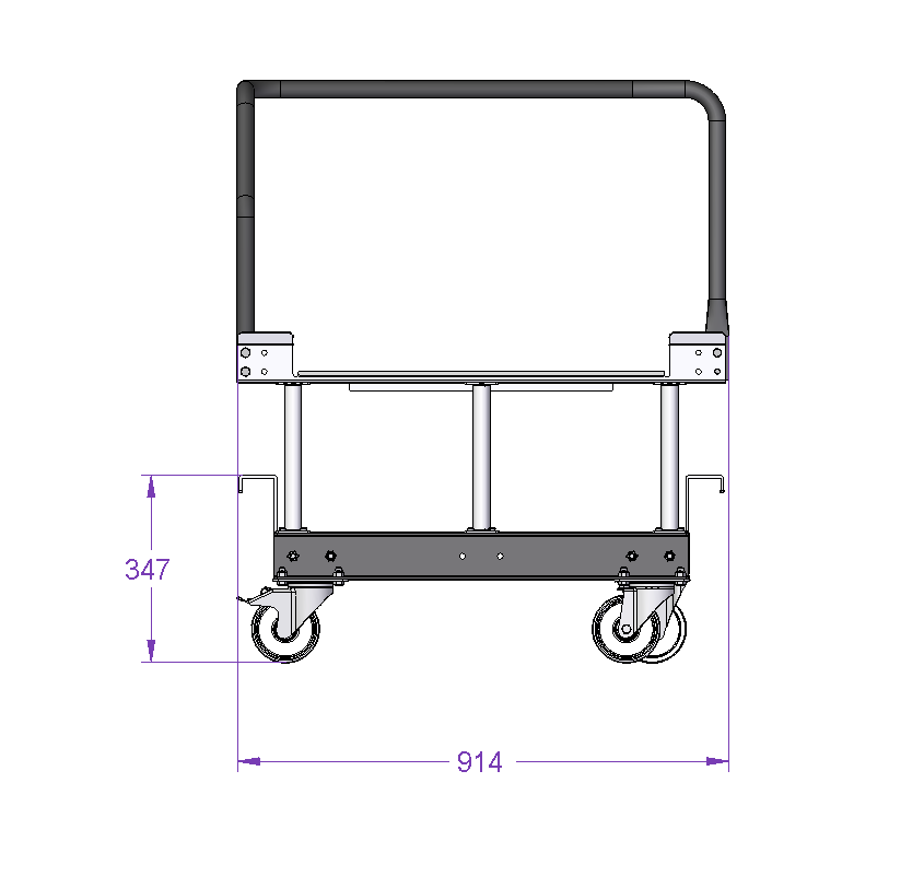 Half EUR-Pallet Cart for STILL Liftrunner E-Frame