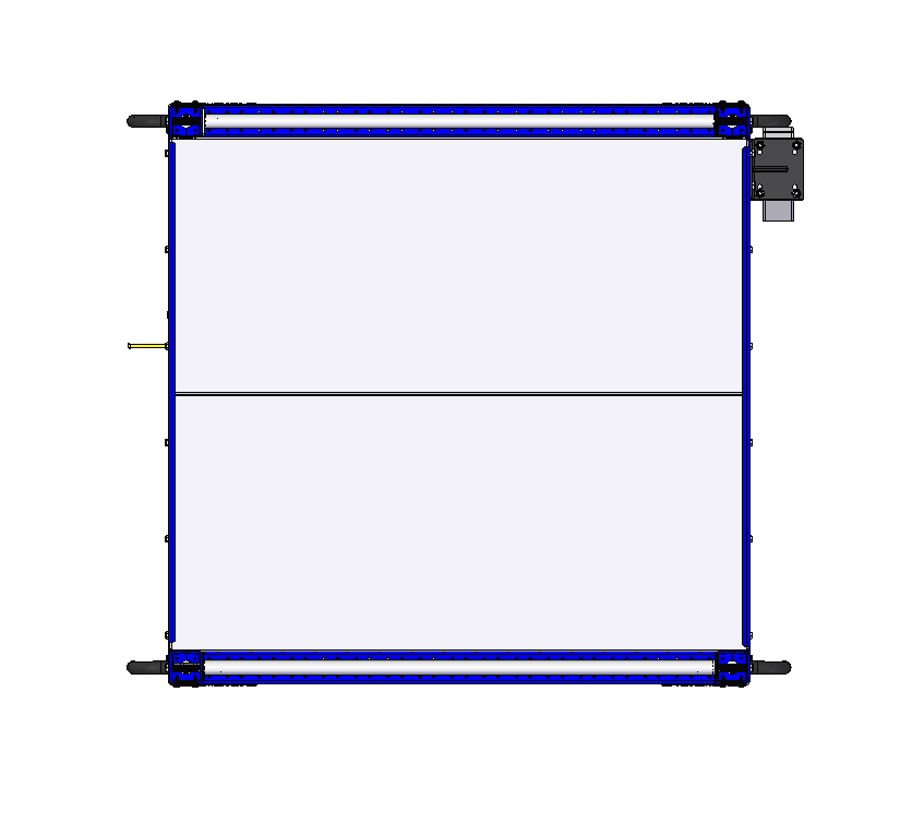 Rotating Shelf Cart 50 x 50 inch