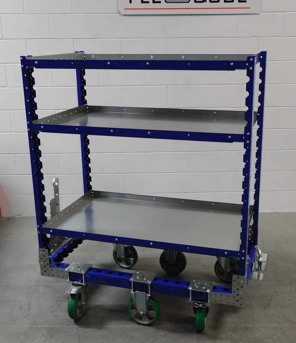 Flat Shelf Cart 66 x 33 inch (1680 x 840 mm)