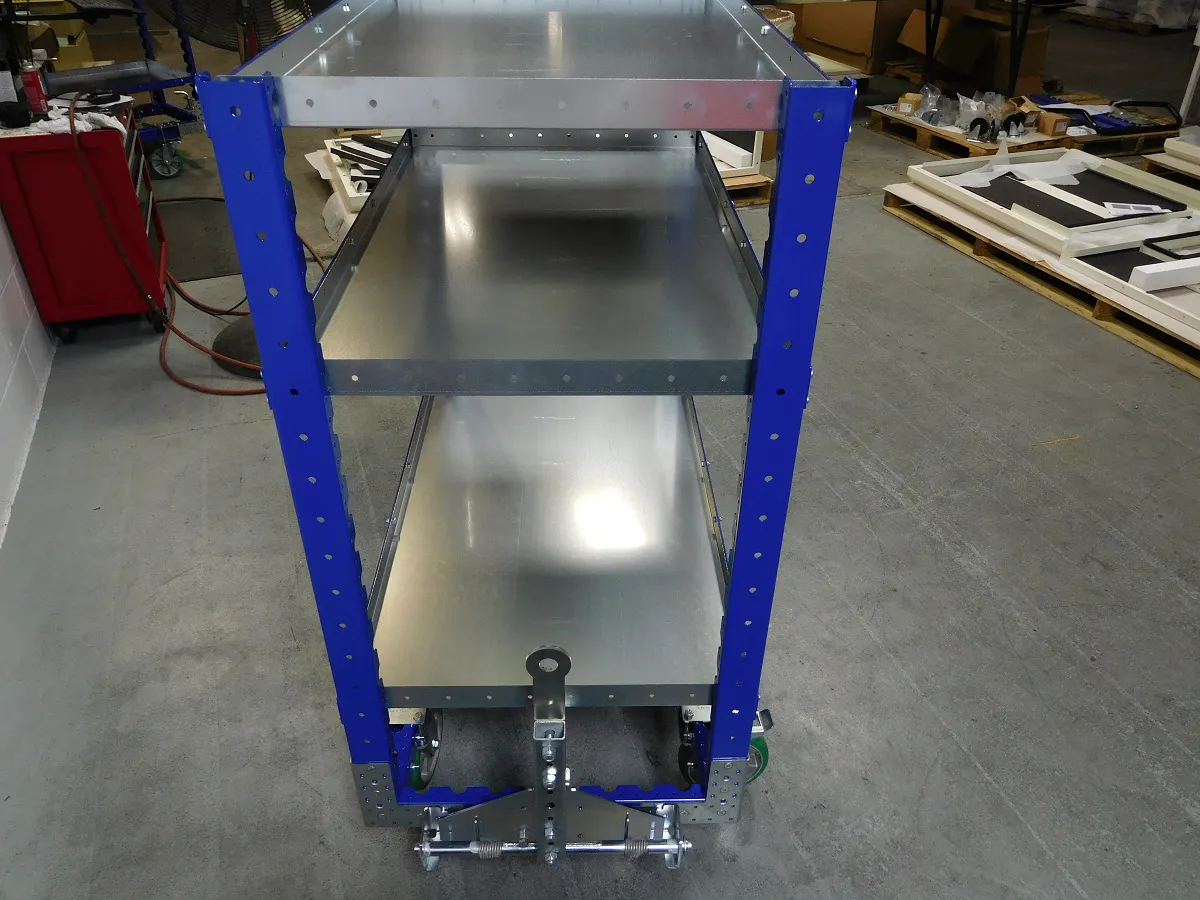Flat Shelf Cart 66 x 33 inch (1680 x 840 mm)