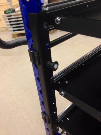 Kit Cart with Telescopic Shelves