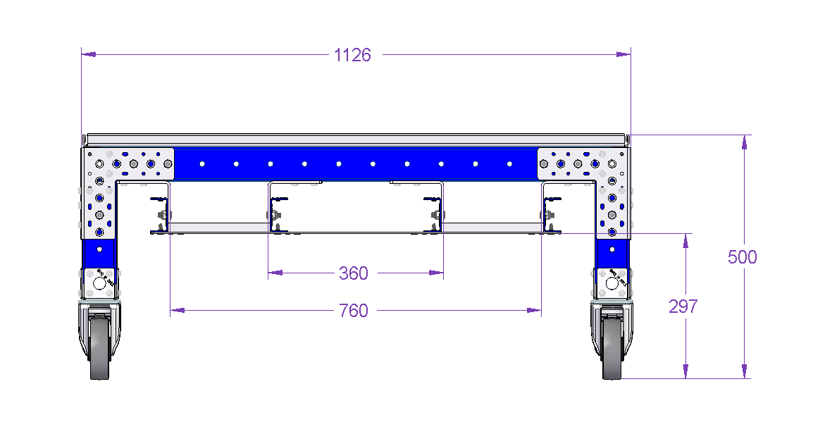 Pallet Rack - 1260 x 1120 mm