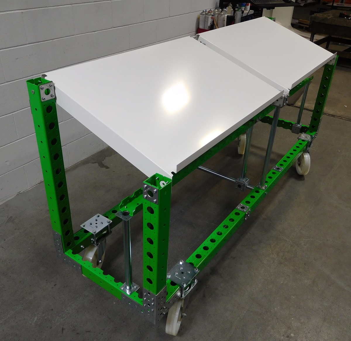 Angled Assembly Table - 2310 x 630 mm