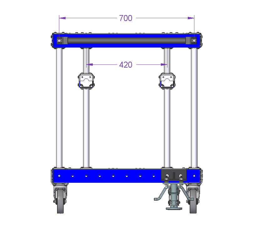 Assembly Cart - 2170 x 770 mm
