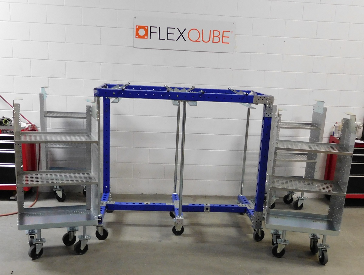 4 in 1 Cart without Top Shelf