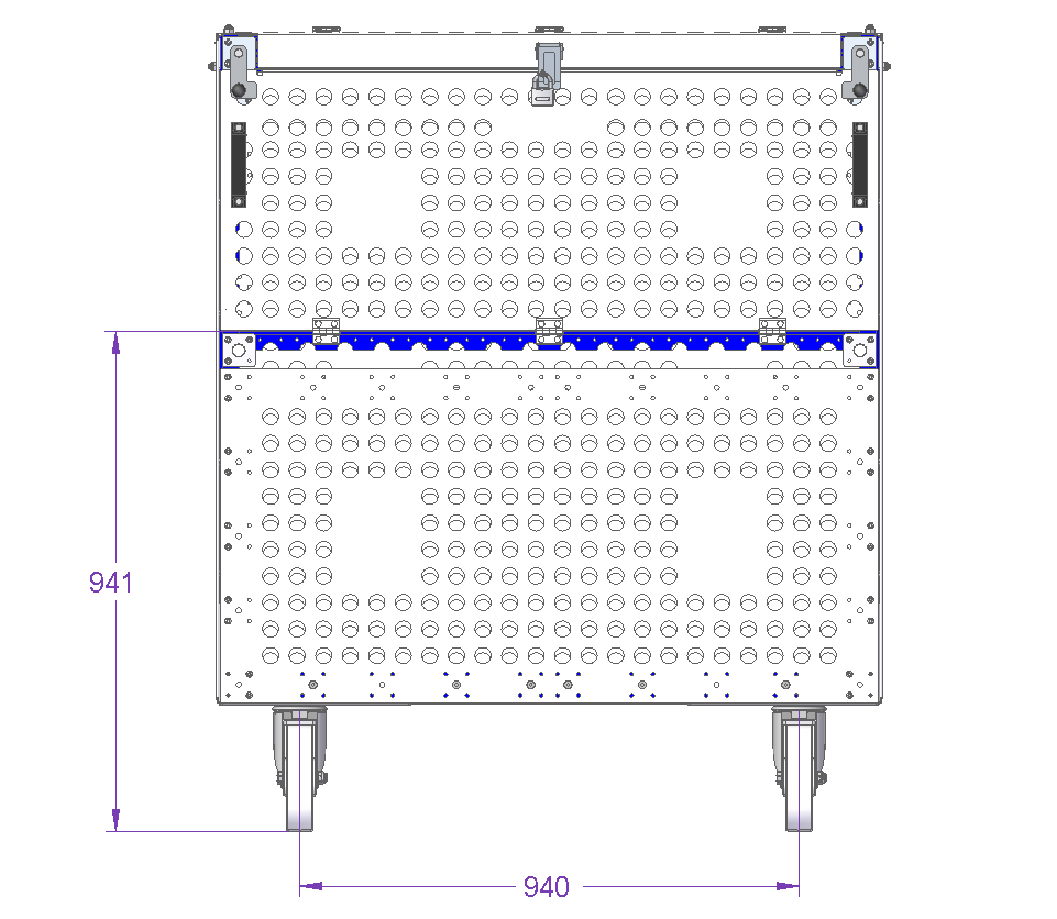 Air Freight Material Cart - 1240 x 820 mm