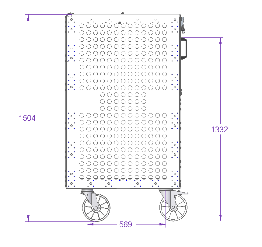 Air Freight Material Cart - 1240 x 820 mm