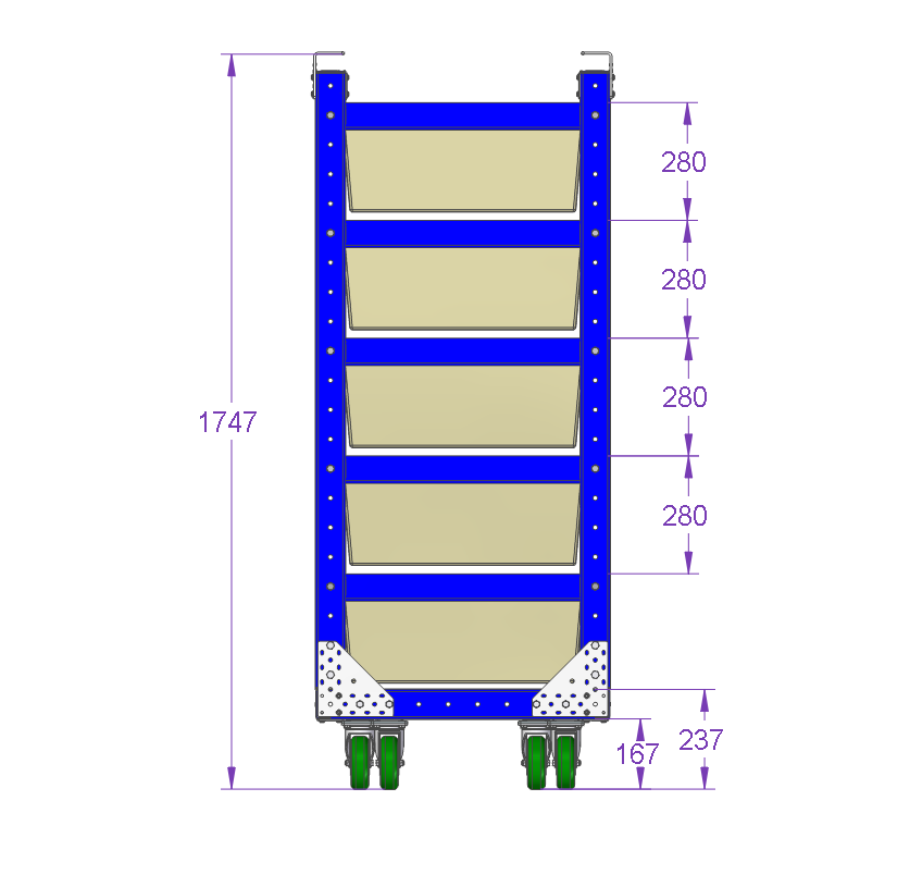 Daughter Cart - 700 x 490 mm