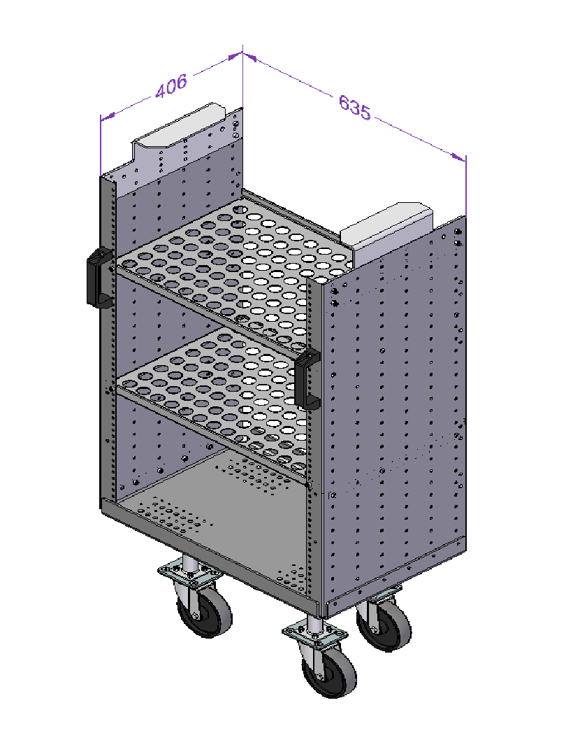 Daughter cart with Handlebar