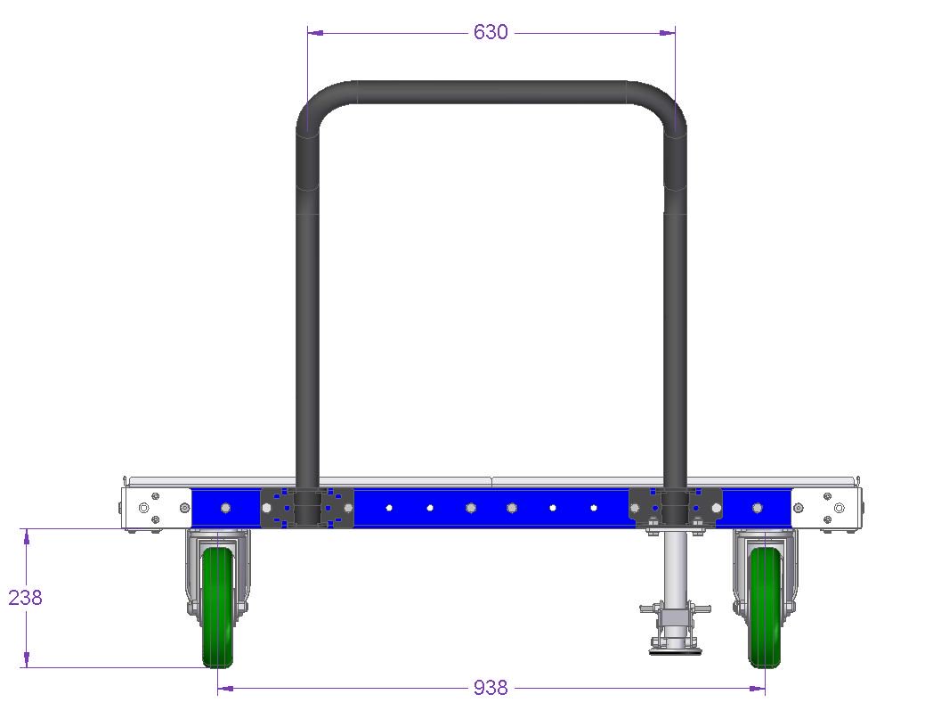 E-Frame Pallet Cart - 1050 x 1260 mm