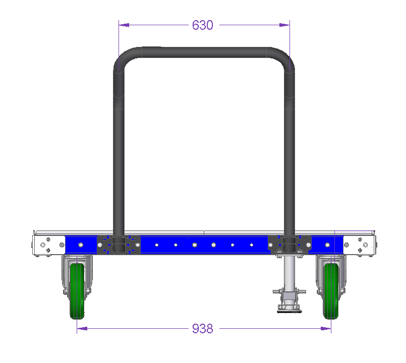 E-Frame Pallet Cart - 1260 x 1260 mm
