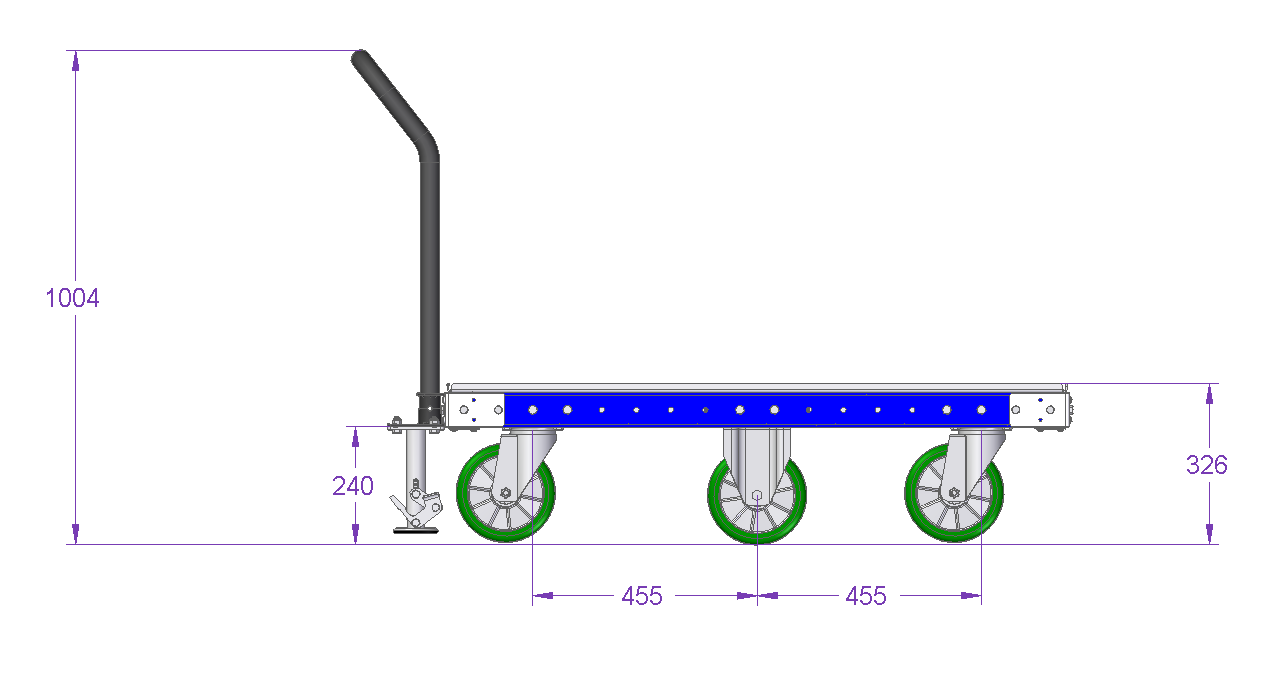 E-Frame Pallet Cart - 1260 x 1260 mm