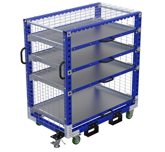 Extendable Shelf Cart - 1400 x 840 mm