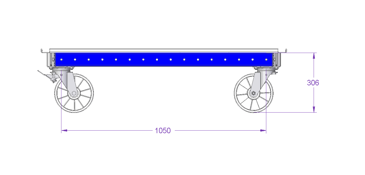 Pallet Cart - 1260 x 1260 mm