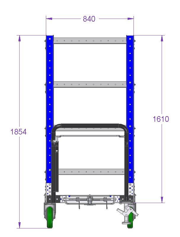 Shelf Cart - 1400 x 840 mm