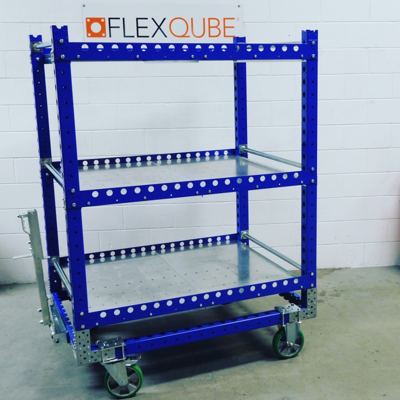 Flat Shelf Cart 55 x 41 inch
