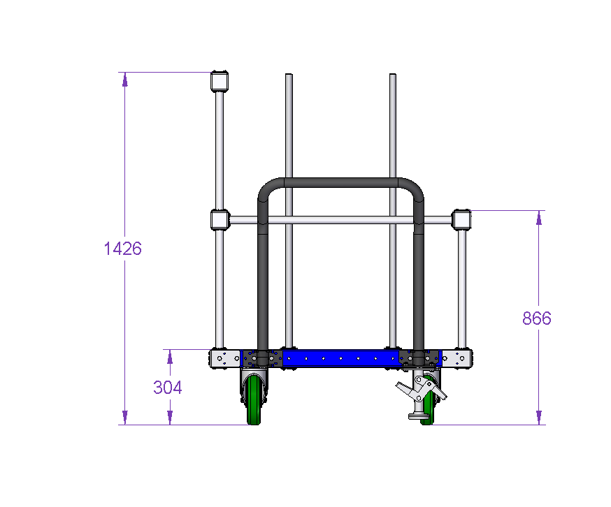 Cart for Plate 1050 x 1190 mm
