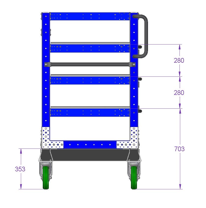 Kit Cart - 840 x 2030 mm